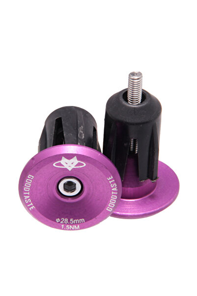 Choice غطاء مقود دراجة جبلية من Violet-N، سدادات طرفية من سبائك الألومنيوم ال...