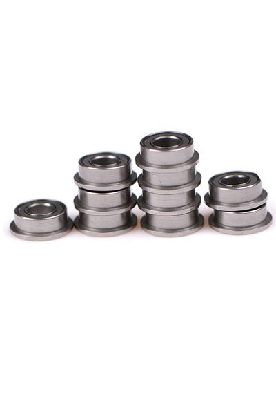 JETTING Shielded Miniature Deep Groove Flanged Ball Bearings For 3D Printer Wholesale 10 Pieces MF63zz 3x...