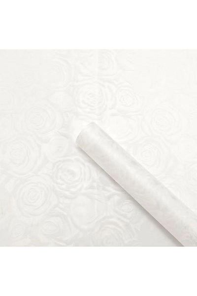 Choice white 20pcs Flower Wrapping Paper Golden Border Rose Korean Style Half Transparent Gift Packing Flor