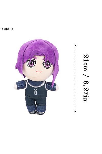 Choice Purple Blue Lock Plush Bachira Meguru Nagi Seishiro Mikage Reo Anime Figure Dolls Anime Lover Periph