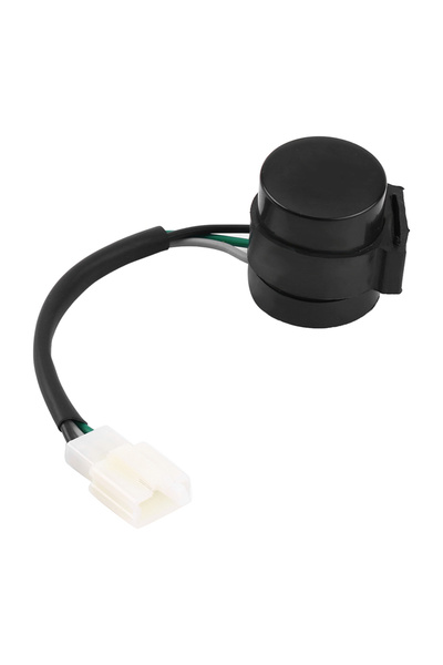 Choice black 3 Pins Round Turn Signal Flasher Relay Blinker for GY6 50‑250cc ...