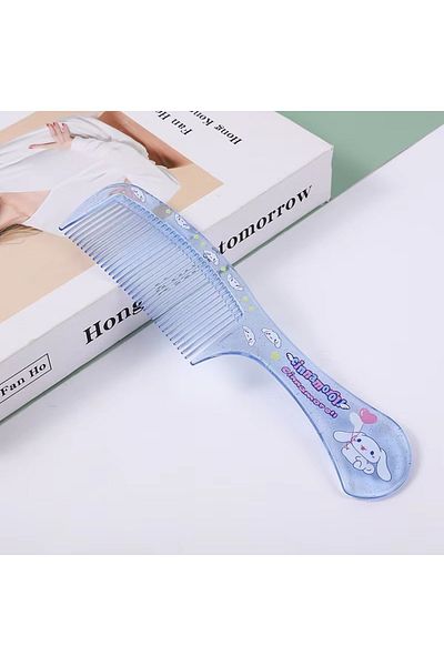 Choice 20cm Cinnamoroll Sanrio Hello Kitty Transparent Comb - Cute Japanese Cartoon Kitty Hair Comb, Portab