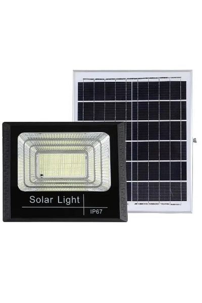 Denx 200W Solar Powered Hanging Outdoor Light with Remote Control