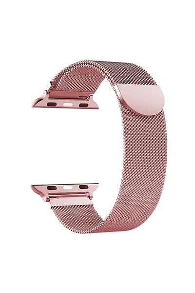 Choice 38mm 40mm 41mm Rose Pink Milanese Loop For Apple Watch Band 44mm 40mm 45mm 41mm 38mm 42mm Strap 49mm