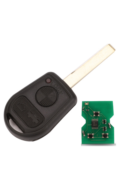 jingyuqin مفتاح HU92 كامل 433 ميجا هرتز مع ID44 مفتاح سيارة عن بعد 315/433 ميجا هرتز ID44 شريحة لسيارات BMW Z3 E31 E32 E3