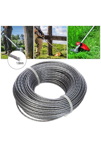 Choice For Bosch F016800462 Replacement 24 M X 1.6 Mm Electric Lawn Mower Trimmer Line Spool Thread For ...