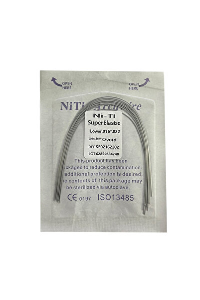 Choice9 16x22 Lower 10pcs/Pack AG Dental Orthodontic Arch Wires NITI Round / ...