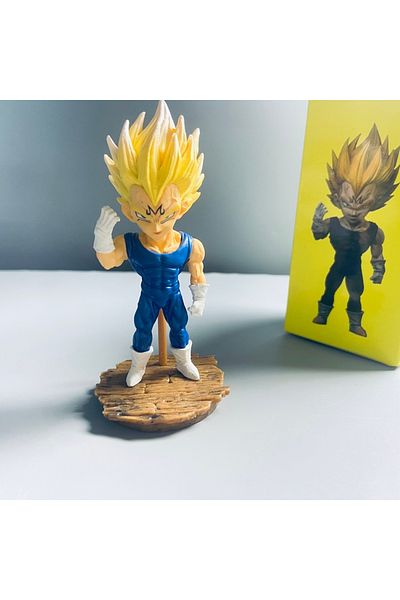 Choice No Box Dragon Ball Z 9cm Super Saiyan Prince Vegeta Figure Standing Posture Pvc Model Statue Doll Co