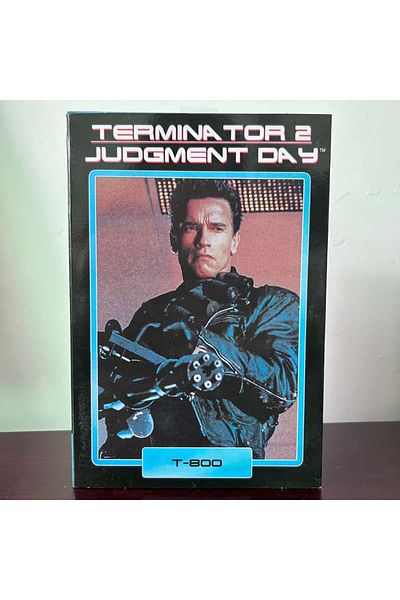 BANDAI B with box NECA Terminator 2 Judgment Day T-800 Sarah Connor Arnold Schwarzenegger Action Figure Mod