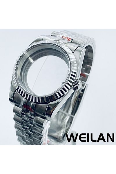 ANGLANG 36mm NH34 NH35 NH36 Silvery A2 36mm 40mm Silver Black Gold RoseGold NH34 NH35 NH36 NH38 NH39 NH70 NH