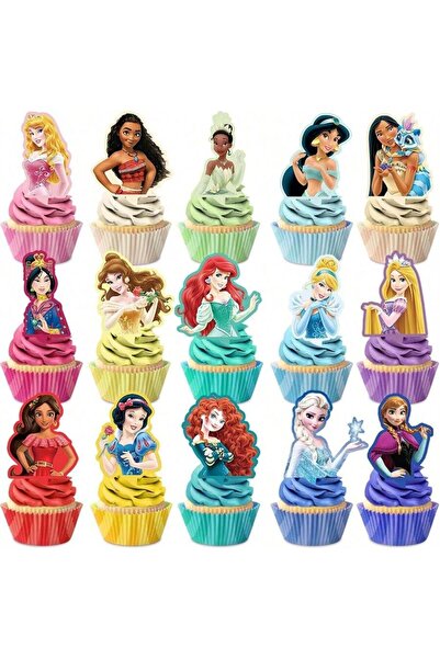 Choice 30 قطعة من شوكة ديزني ذات طابع الأميرة لحفلات أعياد الميلاد والتجمعات ...