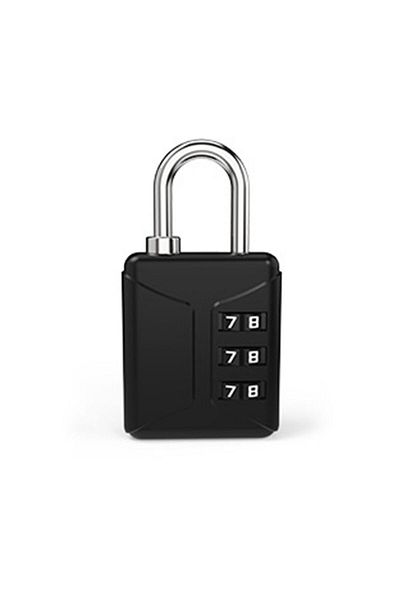 Choice Black Student Dormitory Cabinet Password Lock Mini Password Padlock Trolley Case Password Lock Backp