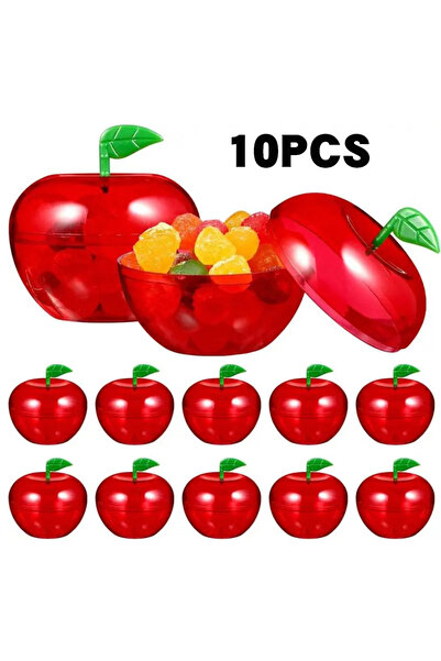 Choice 9x8cm 10pcs 5/10pcs Containers Snow White Decorations Plastic Cookie J...