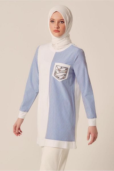 Alvina Stone Detail Training Tunic 45389