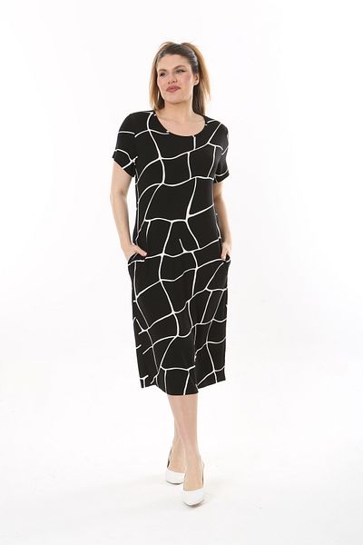 rotop Rochie de zi, imprimeu multicolor