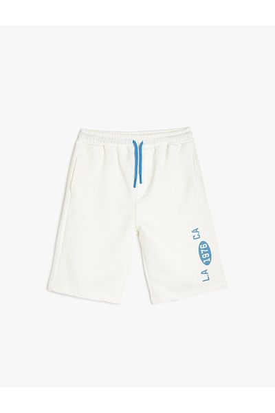 Koton Kids Ecru Boy Shorts 5Skb40027Tk
