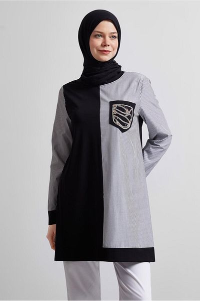 Alvina Stone Detail Training Tunic 45389