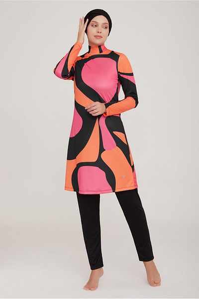 Alvina COLOR BLOCKED TESETURY SWIMSUIT SUIT 9006