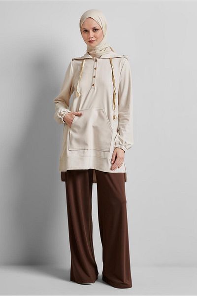 Alvina Hooded Tracksuit Tunic 45472