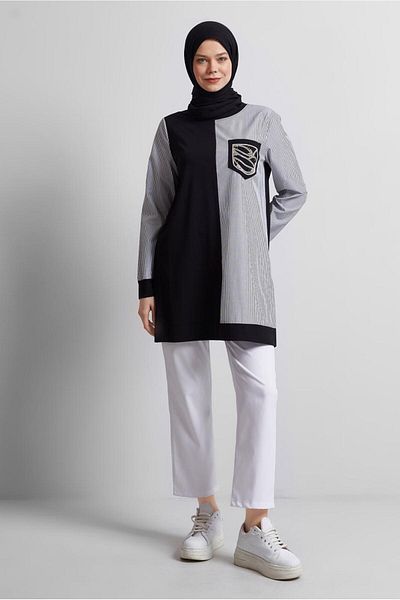 Alvina Stone Detail Training Tunic 45389