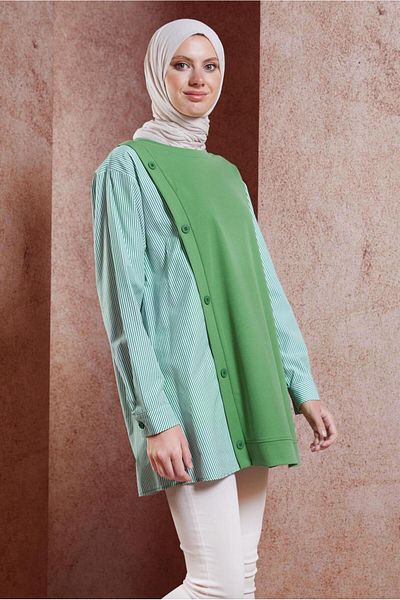 Alvina 44751 Μοντέλο Garnished Tunik Φόρμα