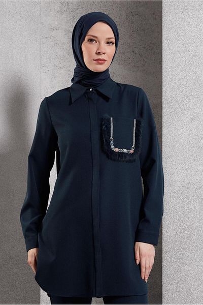 Alvina Pocket Detail Tunic 45155
