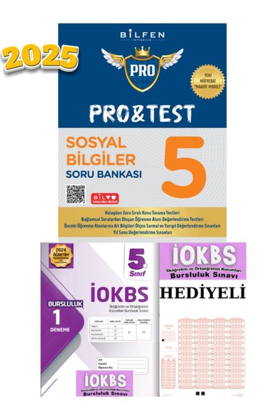 Bilfen Yayıncılık Bilfen 5. Sınıf Sosyal Bilgiler Pro&Test Soru / Kolektif / ...