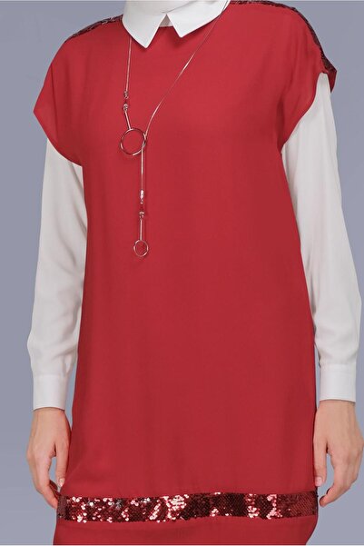 Alvina Pul Payet Detailed Double Tunic 40866