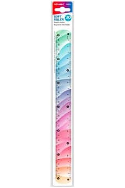 MOTARRO MI083-3 Soft Plastic Ruler (PACK OF 2) Multicolor