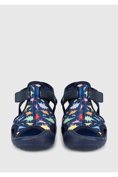 Kiddo Boy's Navy Blue Flat Sandals