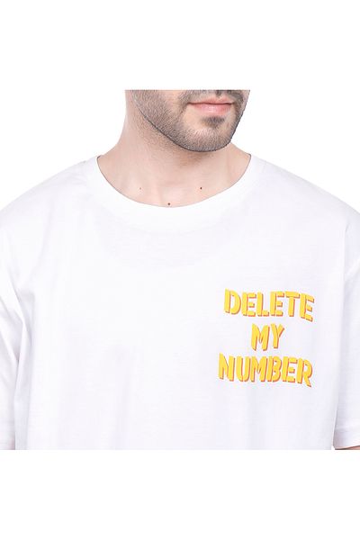 COUP Men Printed Single Jersey T-shirt 1000872 - White