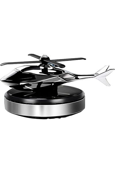 COOYA Car Aromatherapy Ornament, Helicopter Solar Aromatherapy Diffuser, Lasting Fragrance