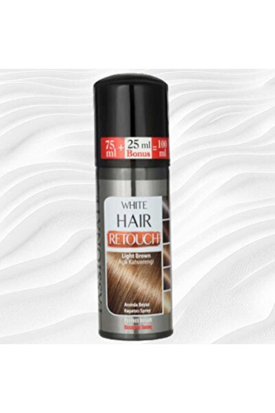 Passionate Beyaz Kapatıcı Sprey Açık Kahve 100 Ml