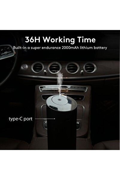 genernic ColorSavvy Waterless Car Diffuser (Battery Operated, Timer, No-Leak)
