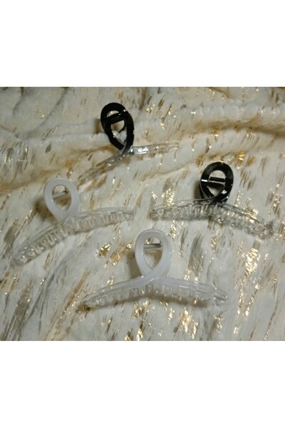 Lissa Aksesuar închizătoare cu model alb transparent