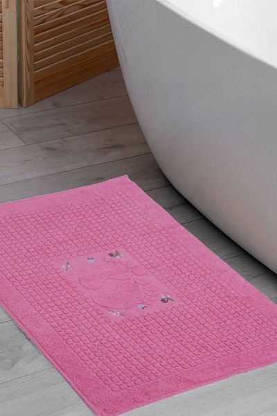 Homedius منشفة قدم قطنية للحمام مقاس 50×70 سم