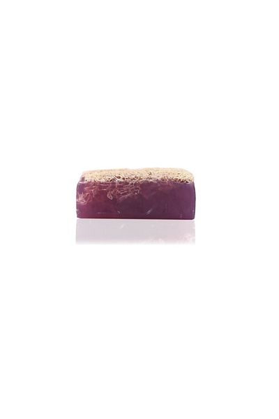MBB ETİCARET Natural Pumpkin Fiber Lavender Soap
