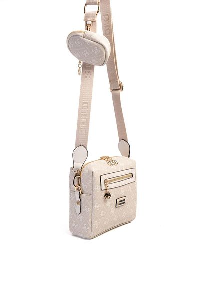 Silver Polo Geantă de damă Silver & Polo Stone - Bone SP1038