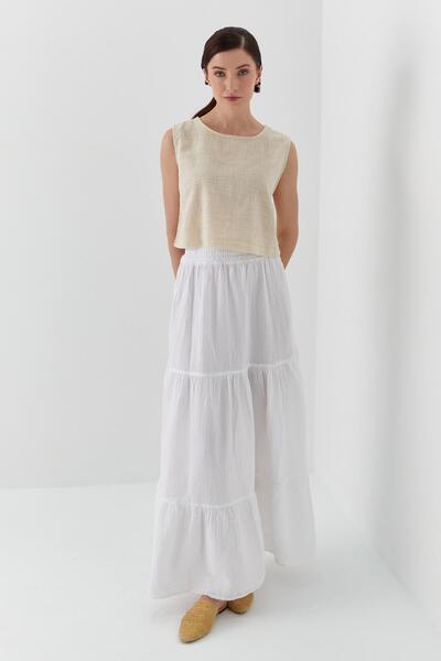 Shopping Shop Fusta Musulmană Albă