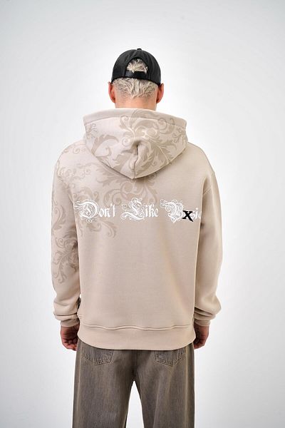 Respire Οι άντρες δεν αρέσουν το Basic - Beigeoversize Hoodie
