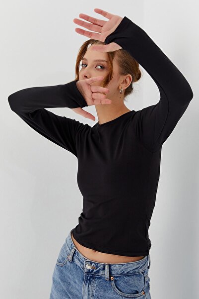 Shopping Shop Corp negru cu degete