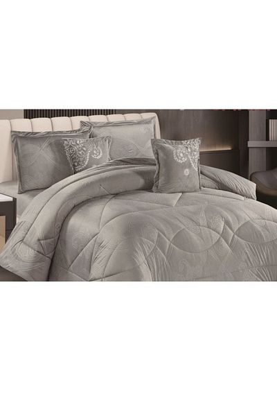 smart home Double Velvet Hotel Bedspread, Fits 200X120cm Bed, 4 Pieces Double Sided Bedspread
