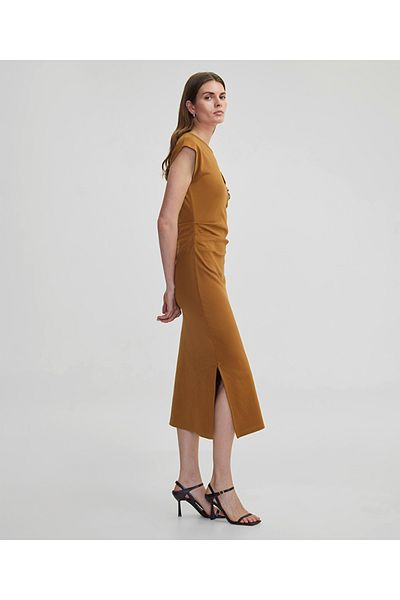 İpekyol Midi Dress with Metal Accessories