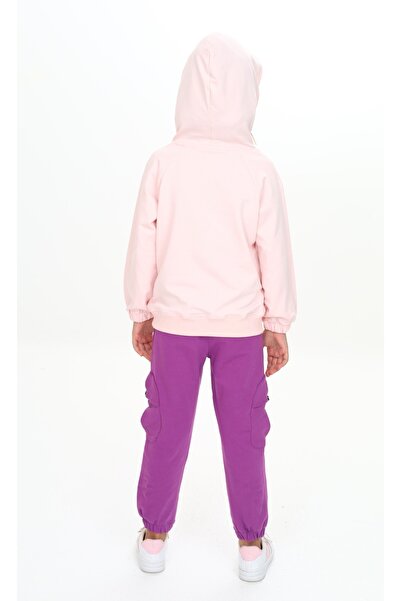 Toontoy Κοριτσίστικα Μοντέρνα Κοστούμια με τύπωμα με κουκούλα Φόρμες