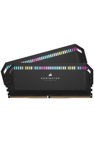 Corsair Heatspreader Memorie Corsair DOMINATOR PLATINUM XMP 3.0 Black, DDR5, 6400MT/s 64GB (2x32GB), CL32