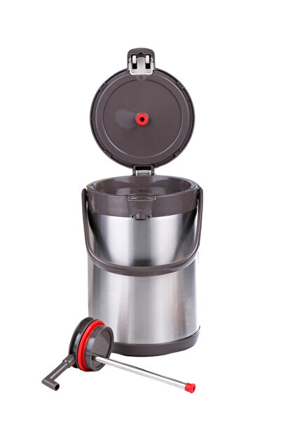 Elista 2007 2.5 Liter Steel Thermos Inside and Out with Pump