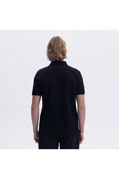 Ellesse Em460-Bk Polo Neck Men's T-Shirt - Black