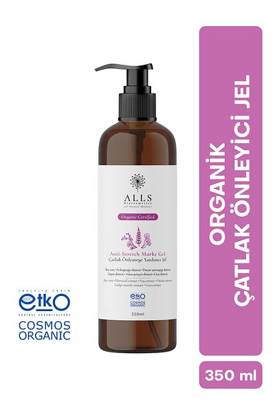 Alls Biocosmetics Organic Anti Stretch Mark Crack Prevention Gel 350 ml