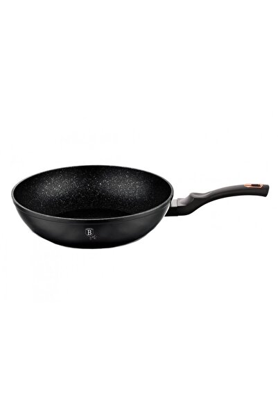 Berlinger Haus Tigaie WOK cu suprafata de marmura 28 cm Black Rose Collection