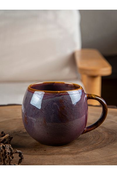 M'art Home Monte Artistic Kocaman Mug - Plum
